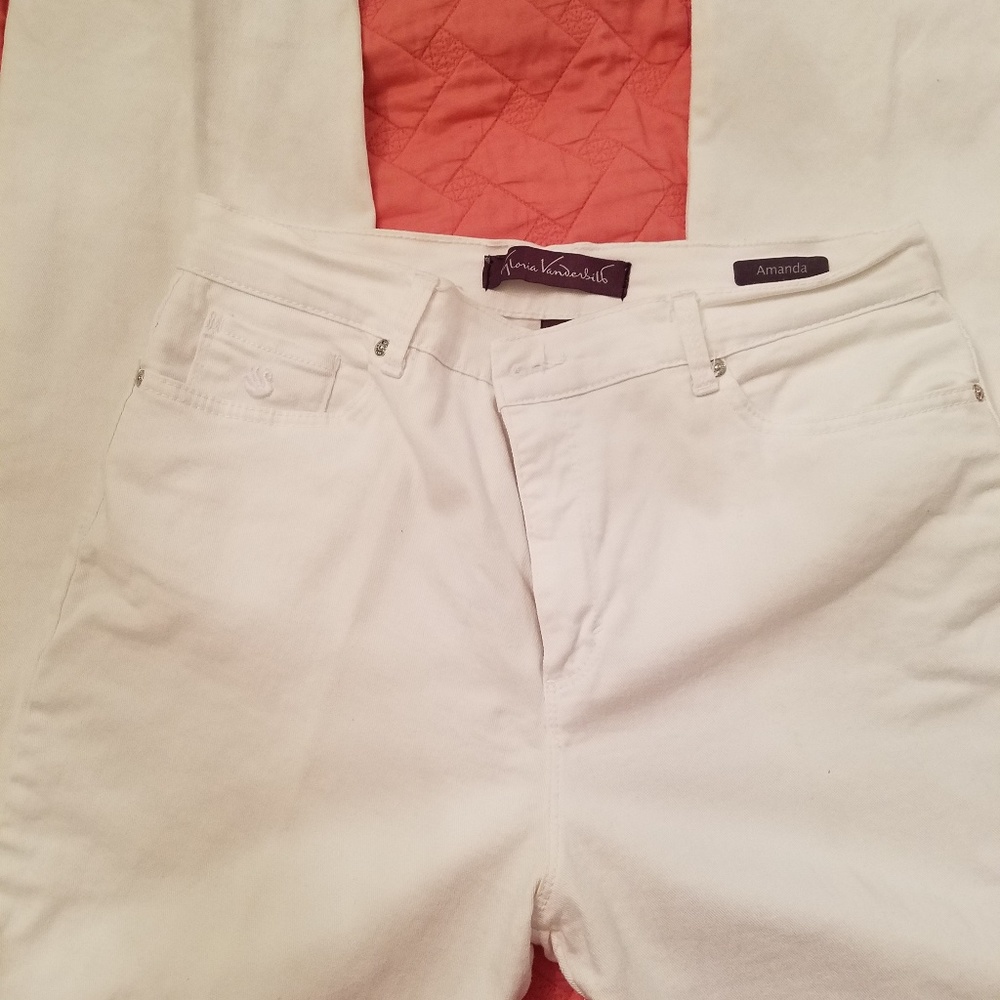 Gloria Vanderbilt Jeans - White